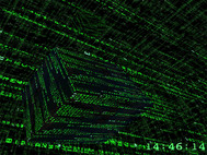 3D Matrix Screensaver screenshot